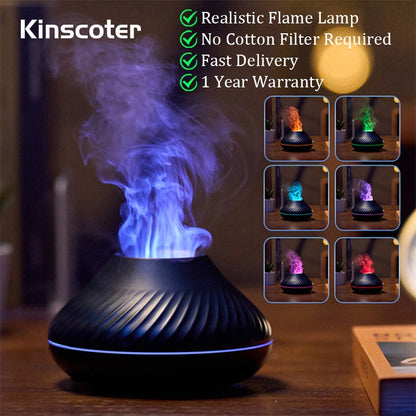 Volcano Humidifier Essential Oil Diffuser - Finders