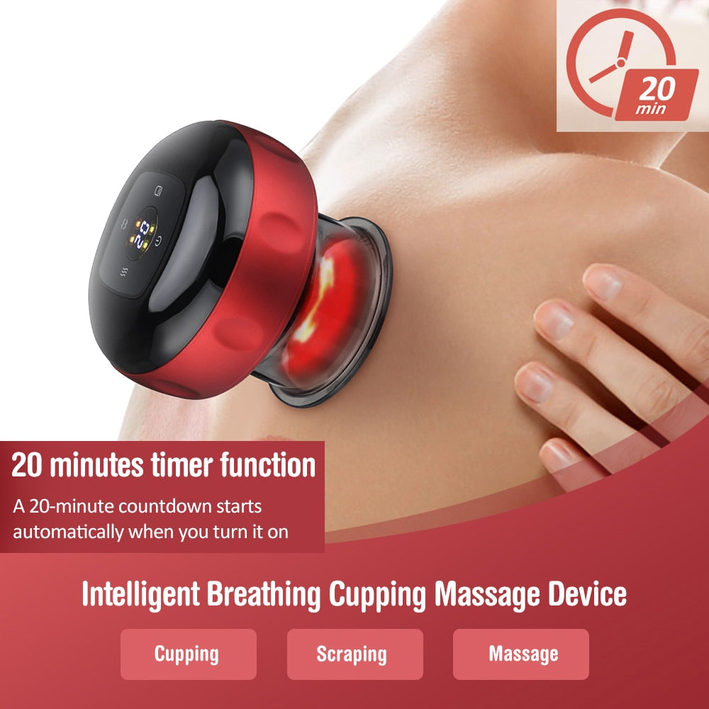 Electric Cupping Massage Magnet Tool - Finders